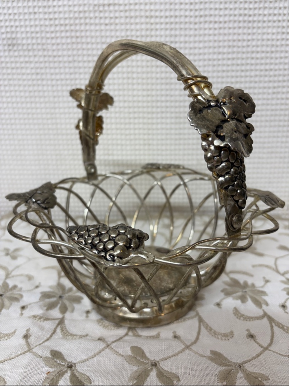GODINGER silver plated basket